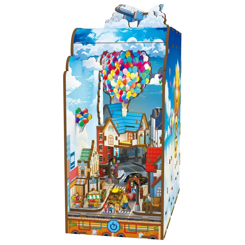 2Kids Toys 2Kids Toys Zarážka na knihy Miniatúra domčeka Domček medzi oblakmi