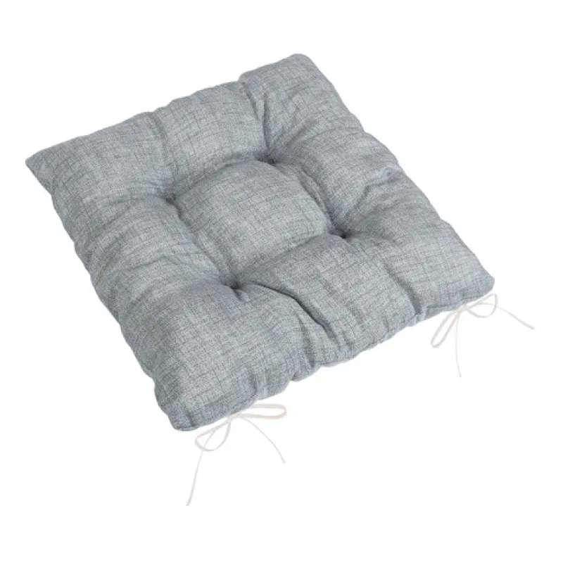 Bellatex Sedák LADA prošívaný, Šedý - 40x40 cm