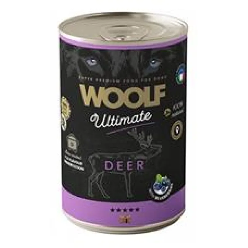 WOOLF Ultimate DogFood konz. Deer 400g