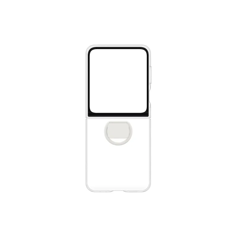 Samsung Priehľadný zadný kryt pre Flip 6 Transparent EF-QF741CTEGWW