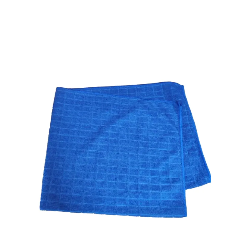 Utierka z mikrovlákna KARO 50x60cm 250g/m2 modrá