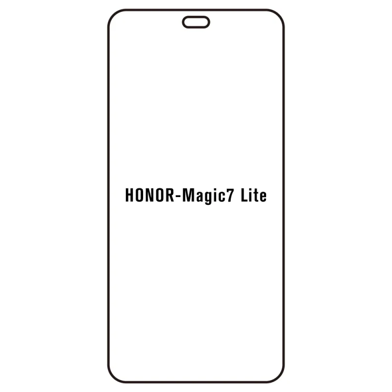 Sunshine Honor Magic7 Lite Predná Hydrogél ochranná fólia Strih: Predná 2, Typ fólie: Matná