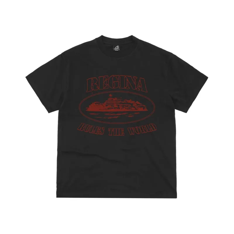 Corteiz Gabriel Moses Regina OG Alcatraz T-shirt Black - L