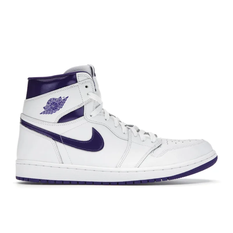 Jordan 1 Retro High Court Purple (Women's) - 38