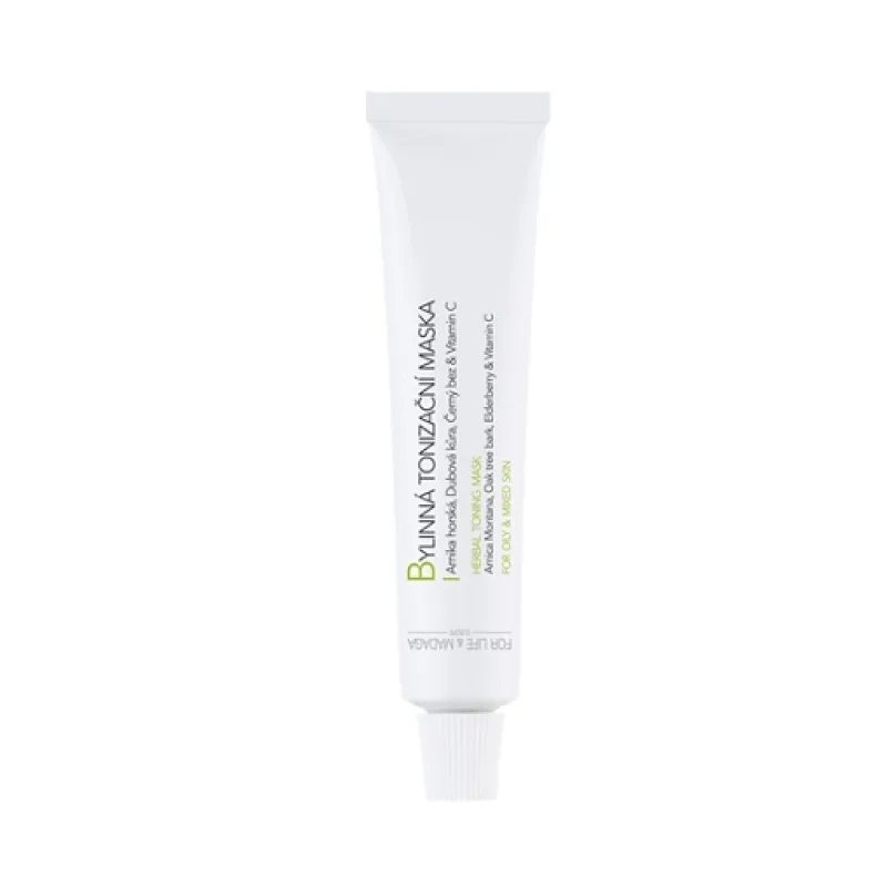 For Life & Madaga Bylinná tonizační maska - Pro mastnou pleť s póry 18 ml