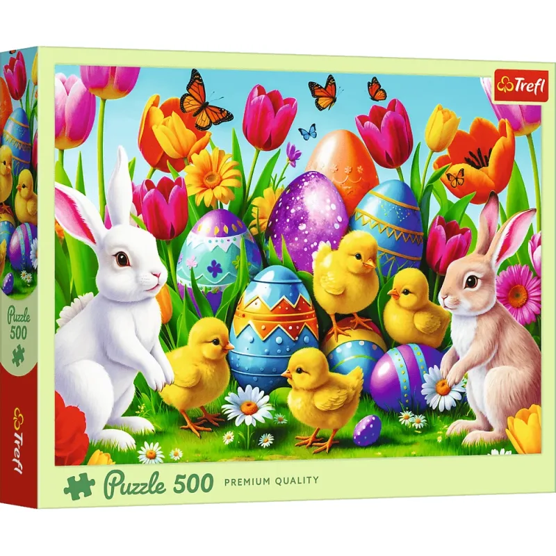 Puzzle Trefl 500 dielikov Veľkonočná lúka