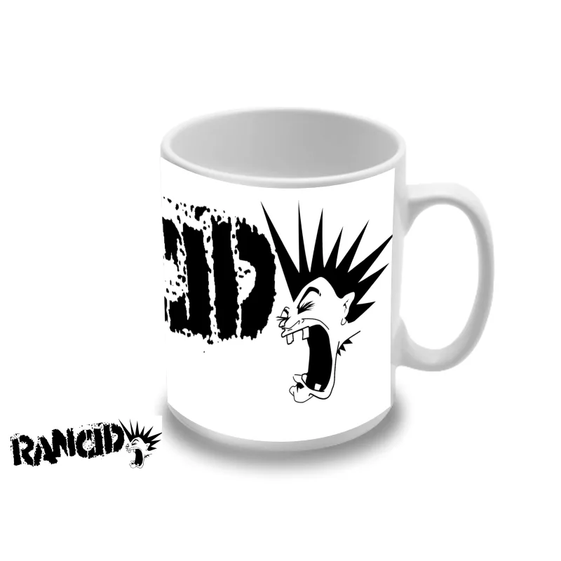 Rancid - Black and White Logo (hrnček)