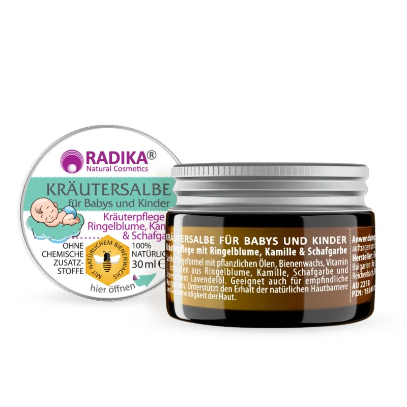 Bioherba Bylinná masť pre bábätká a deti s harmančekom - 30 ml -