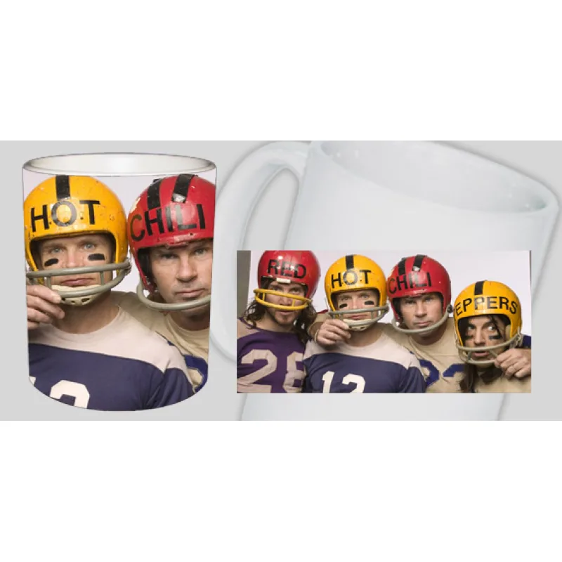 Red Hot Chili Peppers - Band Helmets (hrnček)