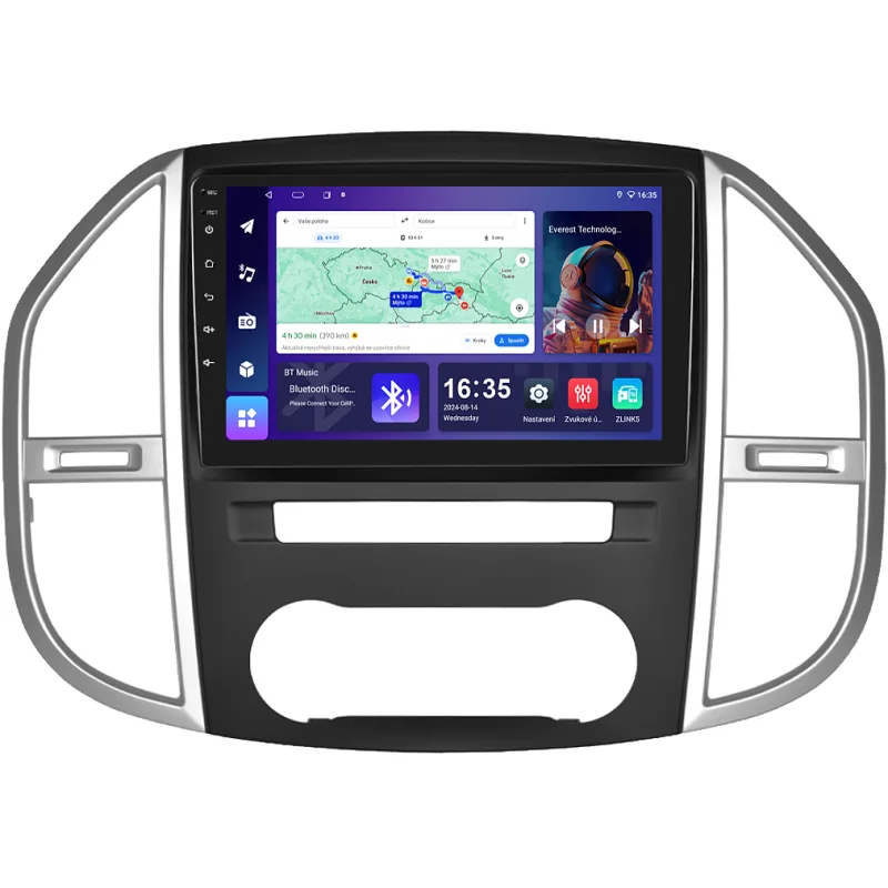 Isudar 2DIN autorádio T68B-IEV64 Android, Mercedes-Benz Vito III B597