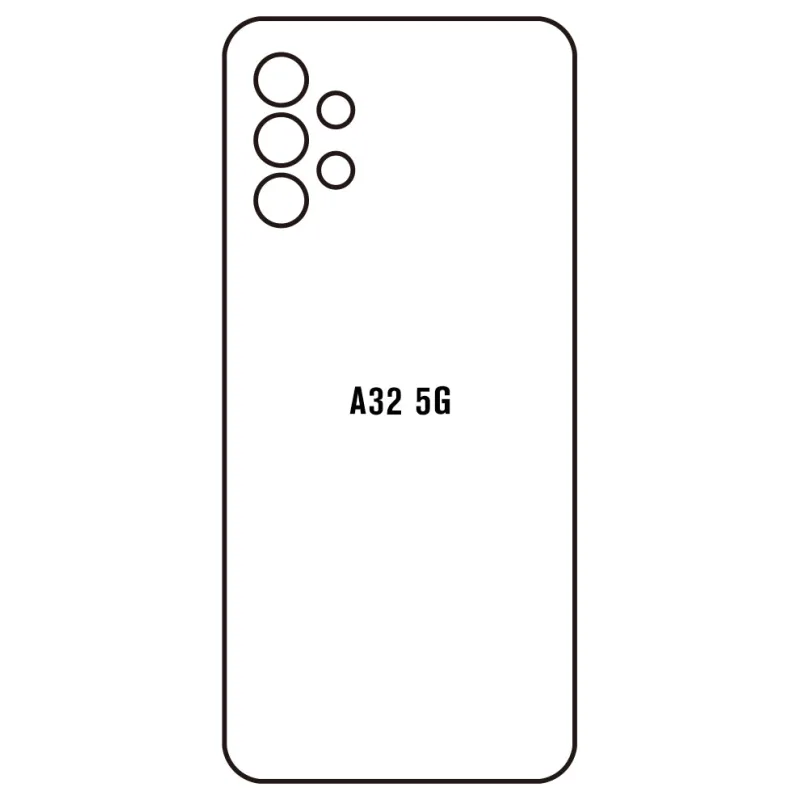 Sunshine Samsung A32 5G Zadná Hydrogél ochranná fólia Strih: Zadná časť 1, Typ fólie: Matná