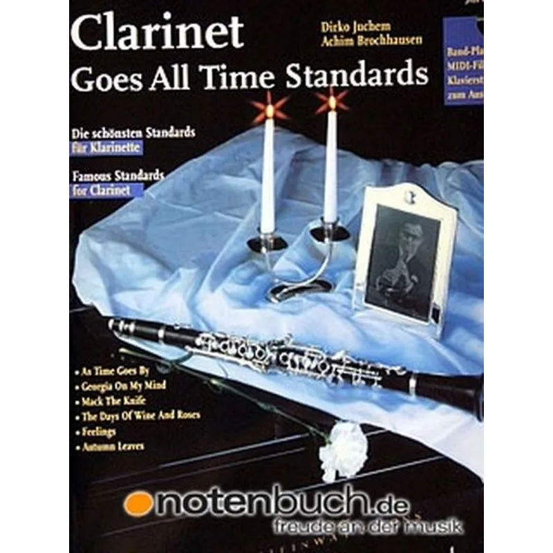 Schott Music Clarinet Goes All Time Standards + CD
