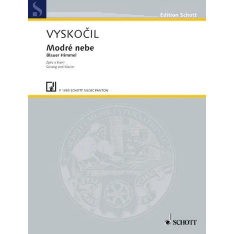 Schott Music Panton Modré nebe