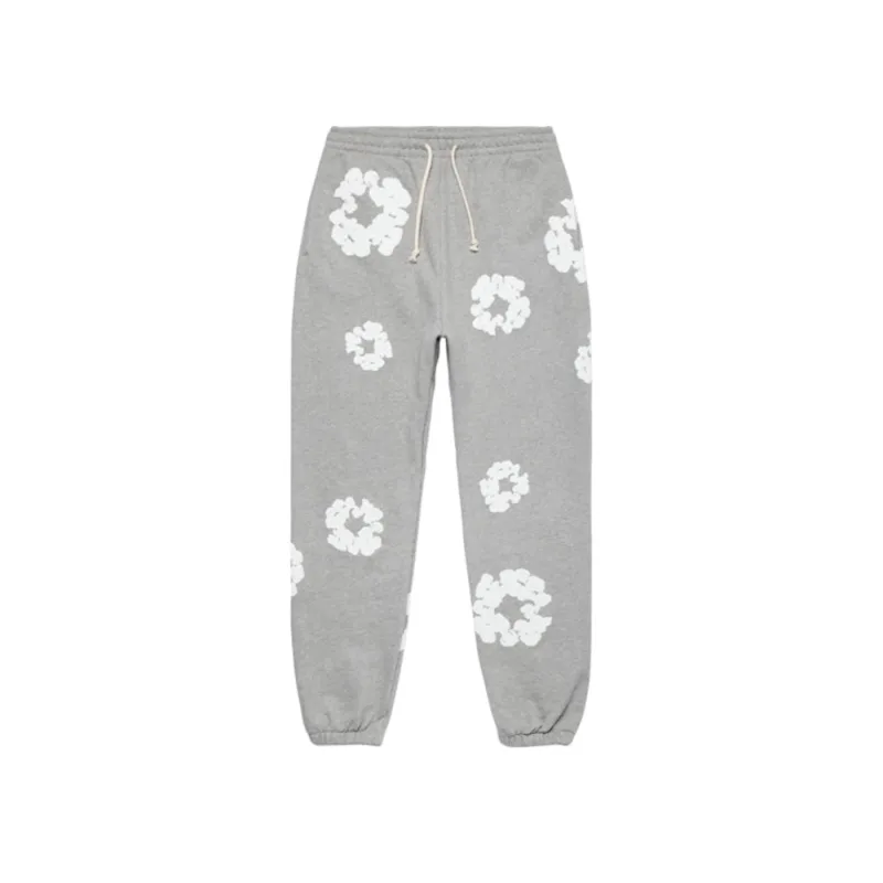 Denim Tears The Cotton Wreath Sweatpants Grey - M