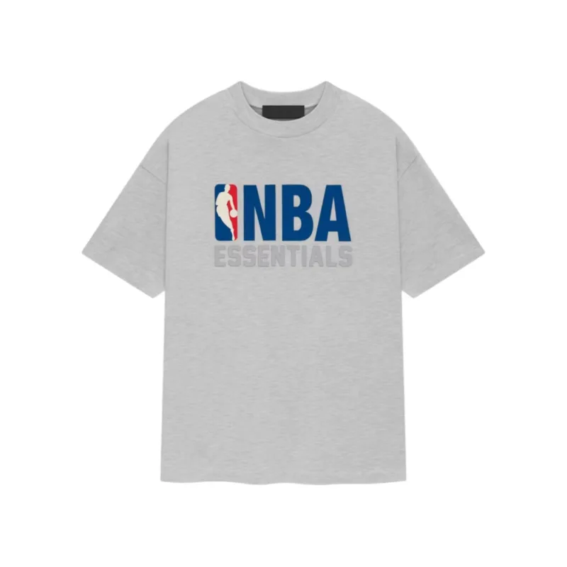 Fear of God Essentials NBA T-shirt Light Heather Grey - M