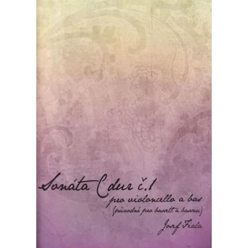 Musica Gioia Sonátu C dur pro violoncello a bas (druhé violoncello)