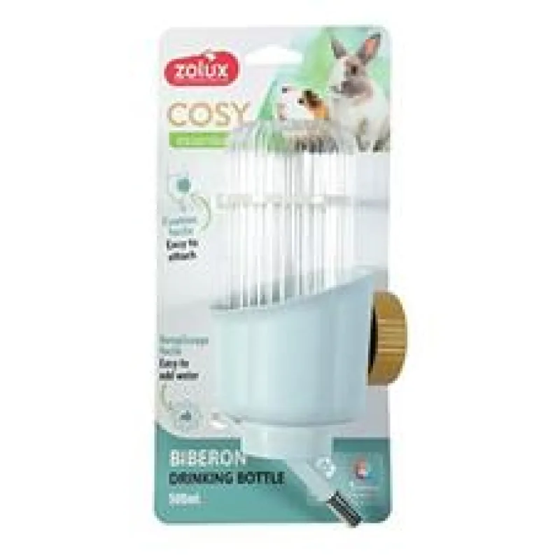 Napáječka hlodavec COSY květina modrá Zolux 500ml modrá