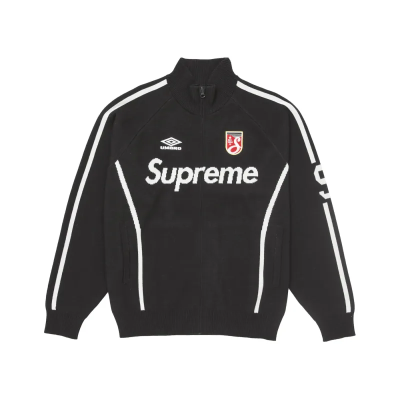 Supreme Umbro Zip Up Sweater Black - L