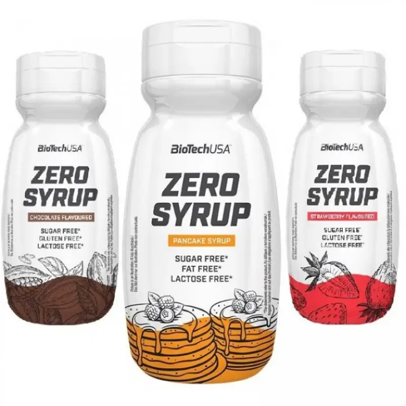 Zero Syrup 320 ml - BioTech USA Príchuť: Javorový sirup