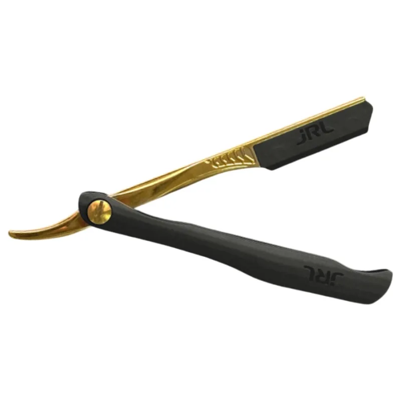 JRL Professional Magnetická shavetta JRL Barber straight edge razor Black & Gold