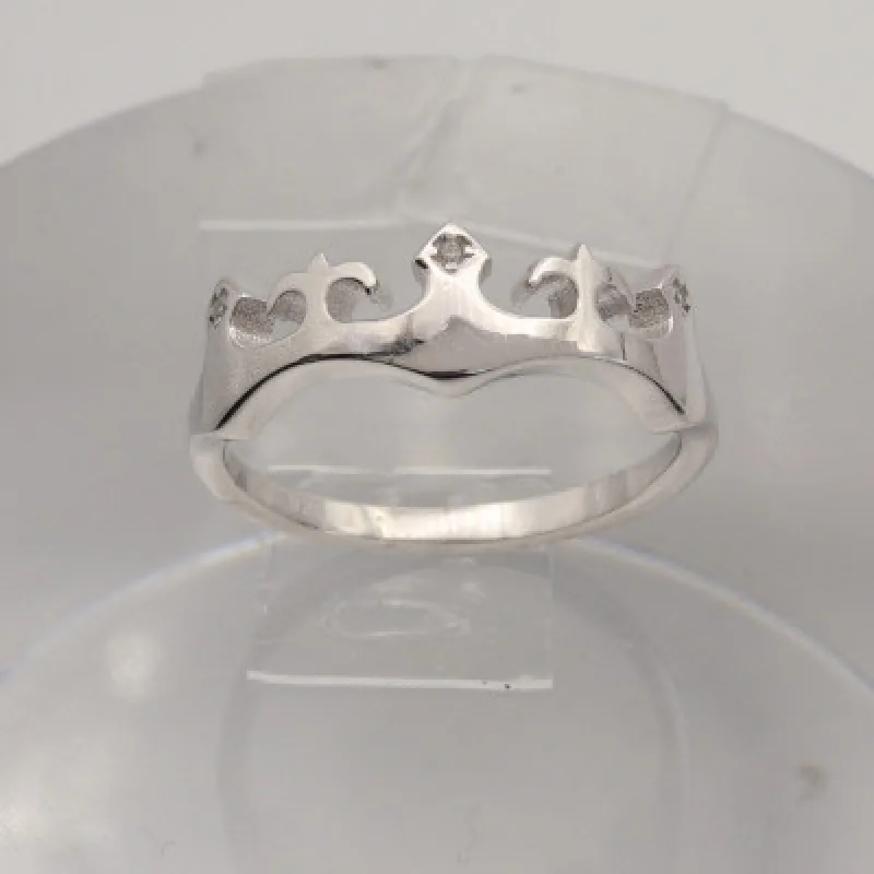 Strieborný prsteň s kameňom KA R3049, 54