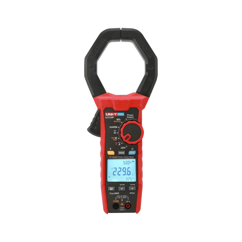 Profesionálny kliešťový multimeter Uni-T UT219P 1000A /1000V AC 3000kW MIE0542 Bluetooth komunikácia