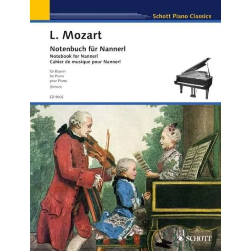 Schott Music Notebook for Nannerl