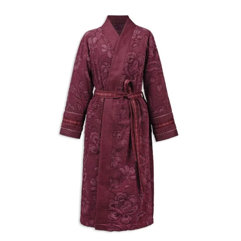 Pip Studio župan Jasmin Jacquard - tmavě růžový