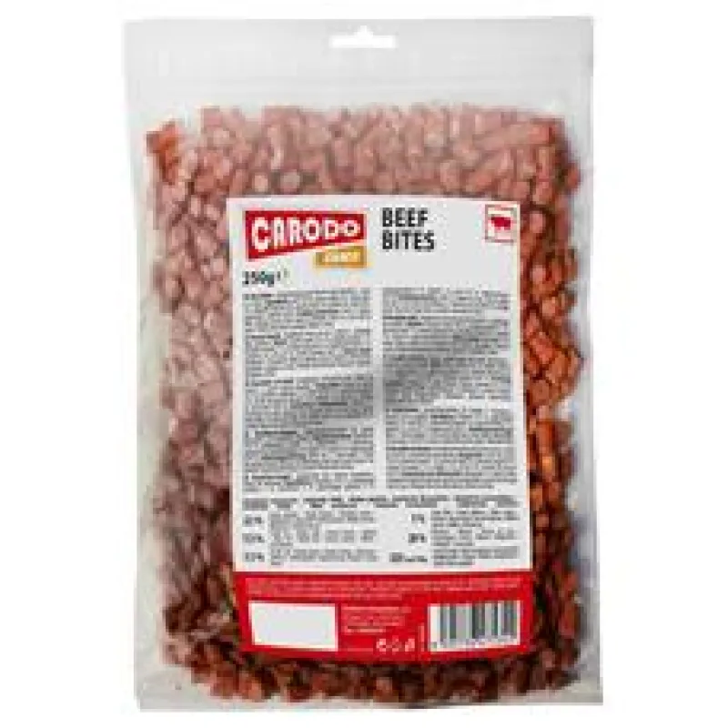 CARODO Dog poch. Hovězí kousky 250g