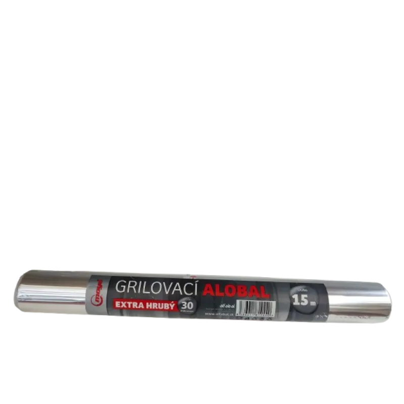 Grilovací alobal extra hrubý 50cmx15m 30 my