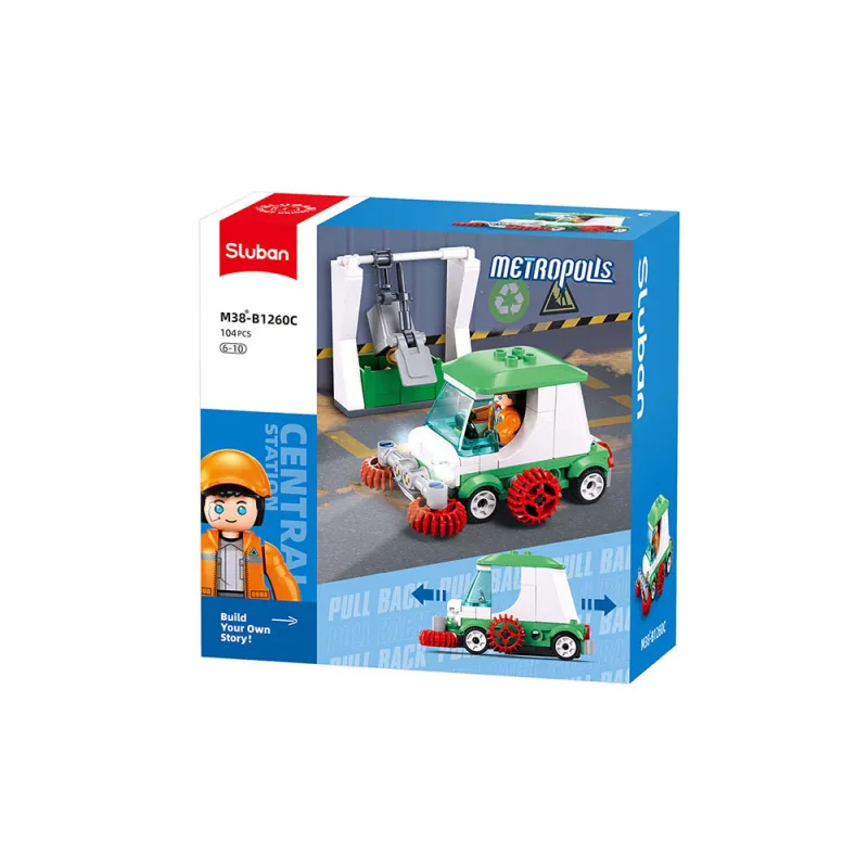 Sluban Sluban Metropolis M38-B1260C Zametacie vozidlo