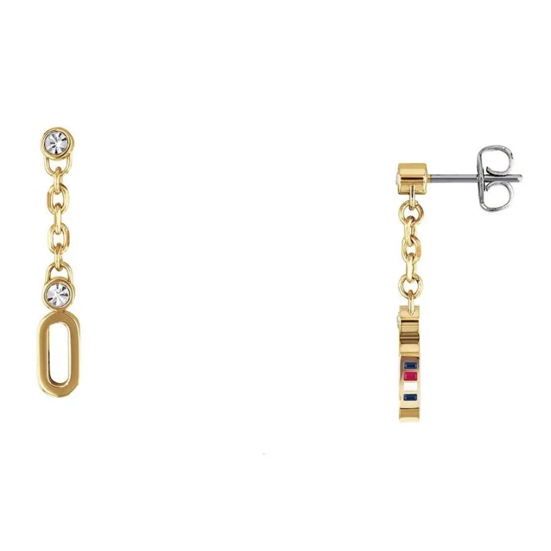 Dámske Náušnice TOMMY HILFIGER DÁMSKE 2780089 (3CM )