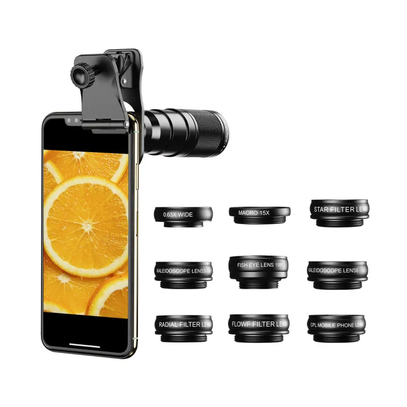 Sada objektívov Levenhuk Kelvin SLS10 Smartphone Lens Set