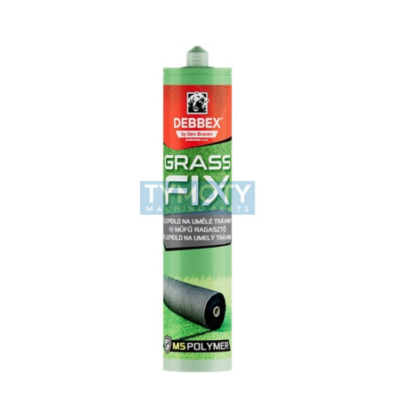 Debbex Lepidlo na umelé trávniky GRASS FIX - 290 ml zelená, kartuša