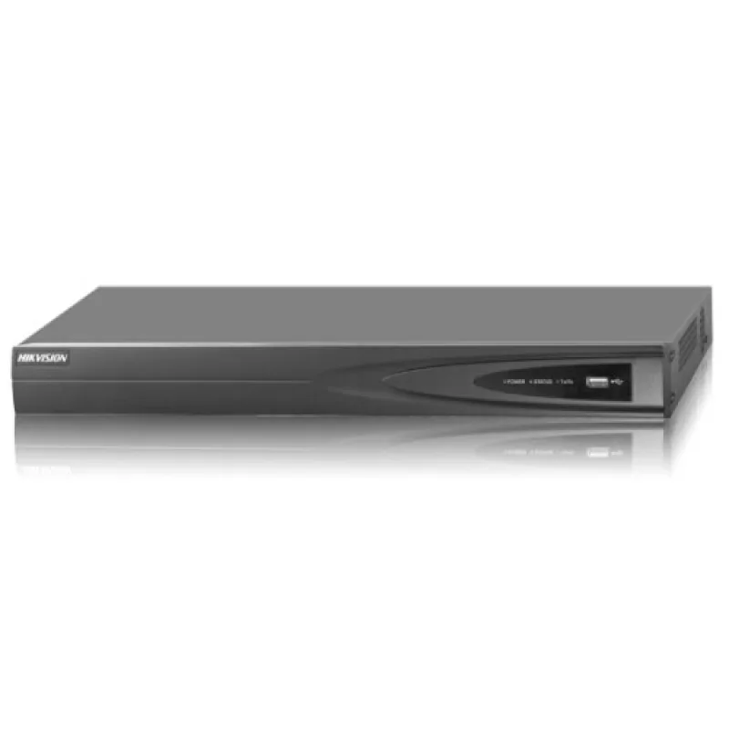 DS-7604NI-E1/4P/A - 4 kanálový NVR pro IP kamery (25Mb/80Mb), 4x PoE, Alarm