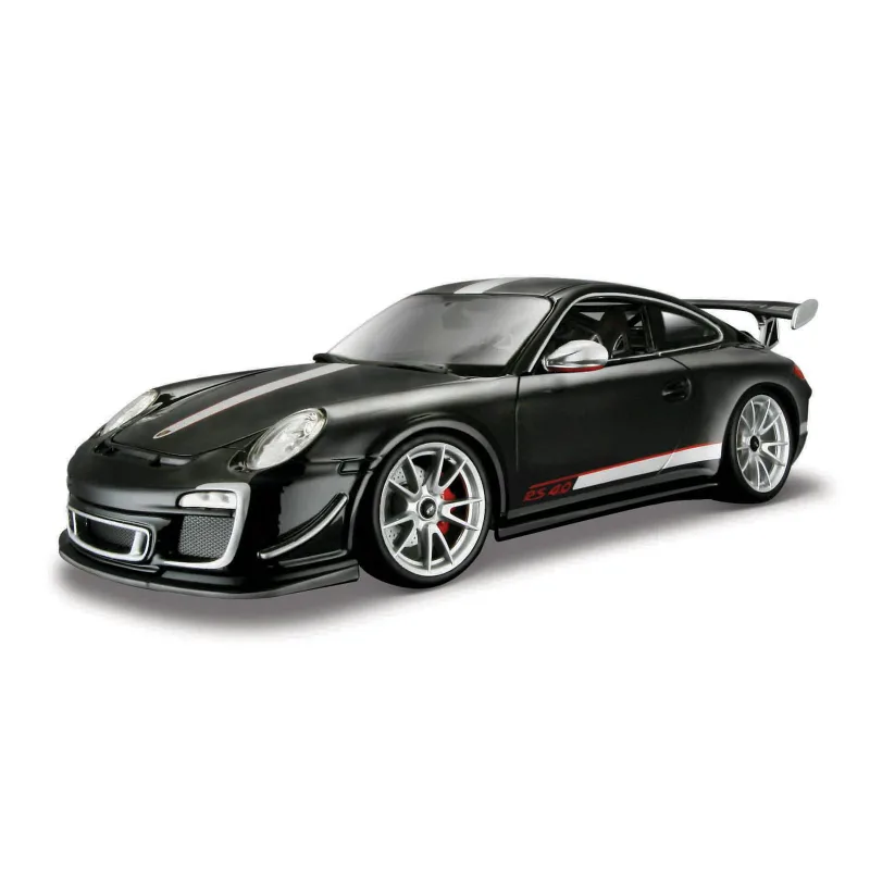 Bburago - Autá HOBBY, Porsche 911 GT3 RS 4.0, čierna, 1:18
