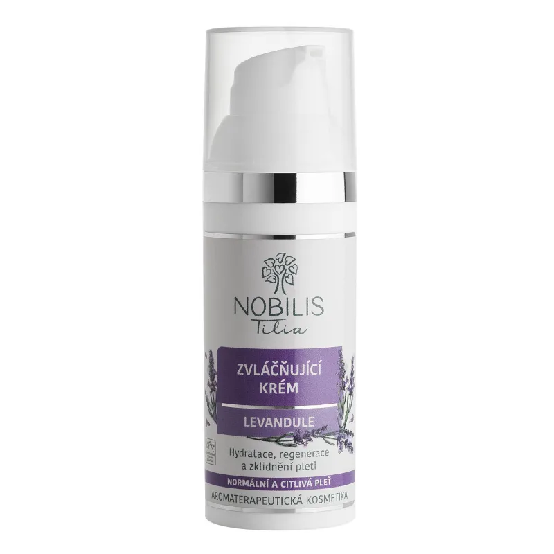 Zvláčňujúci krém Levanduľa 50 ml, Nobilis Tilia