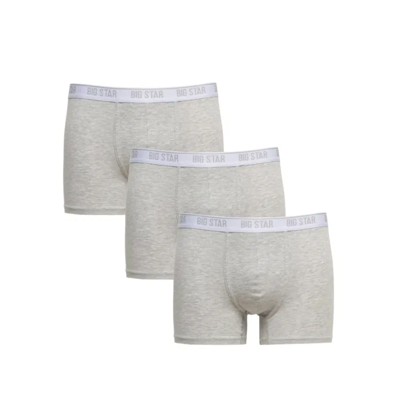 Big Star ARAGON 901 Boxer 3 PACK Grey