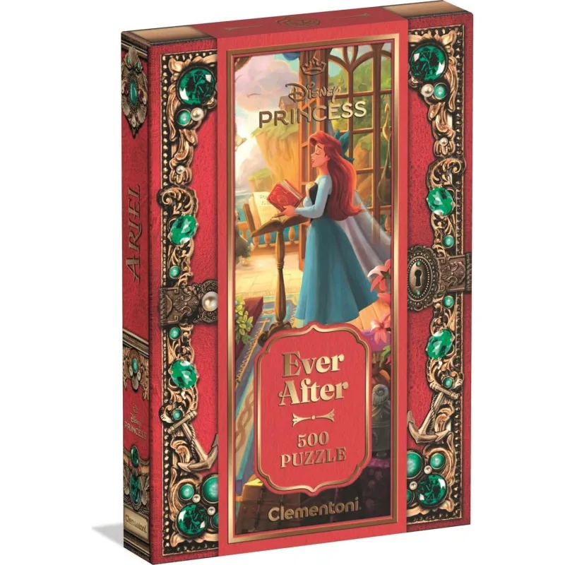Puzzle Clementoni 500 dielikov Disney princezné - Navždy: Ariel