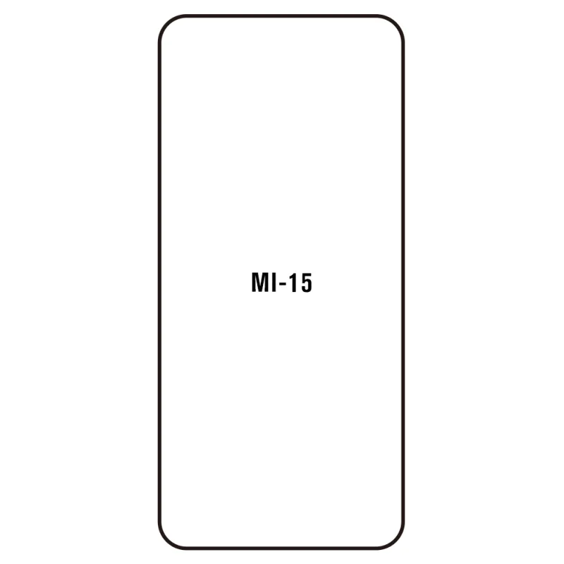 Sunshine Xiaomi 15 Predná Hydrogél ochranná fólia Strih: Kompatibilná s krytom, Typ fólie: Číra