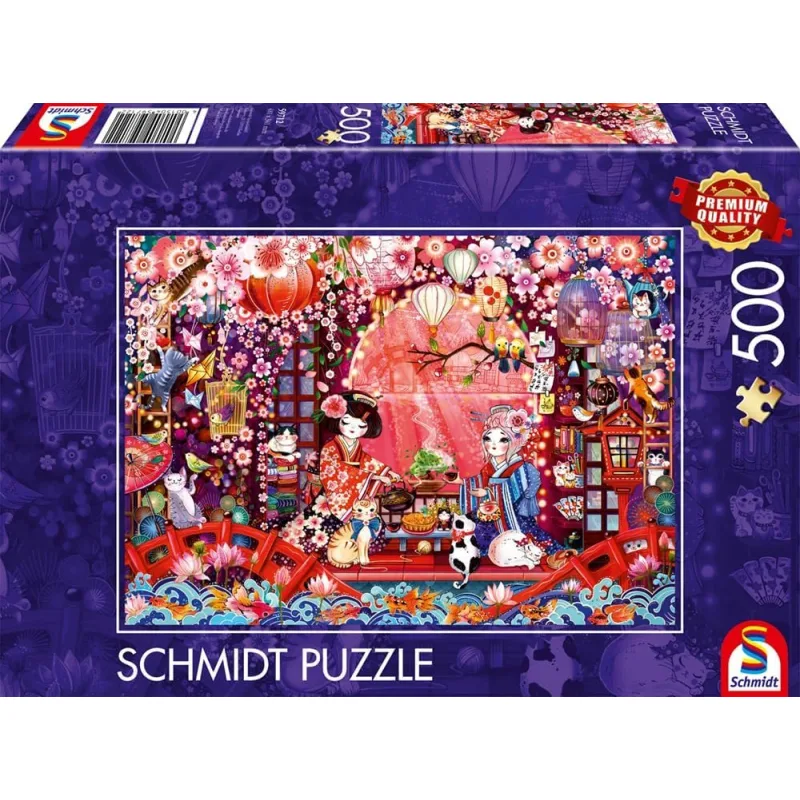 Puzzle Schmidt 500 dielikov Japonský čajový obrad