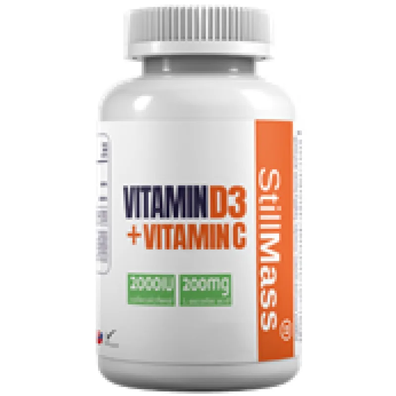 StillMass Vitamin D3 + Vitamin C – 90Kaps.
