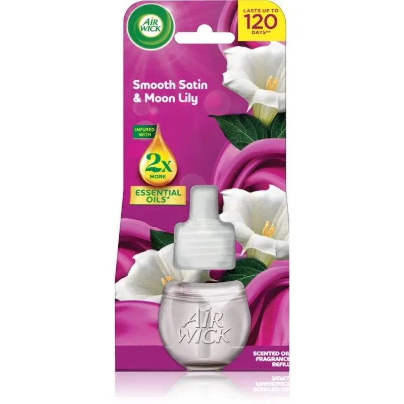 Air Wick Electric náplň 19ml Jemný satén a Mesačné ľalie
