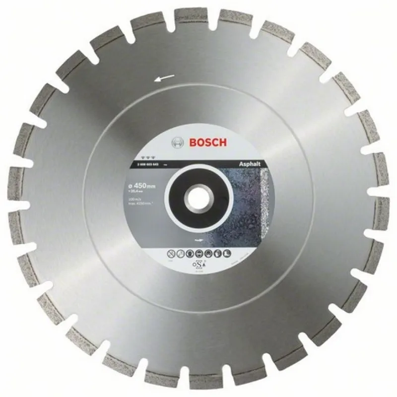 BOSCH Best for Asphalt 450x20/25,4mm