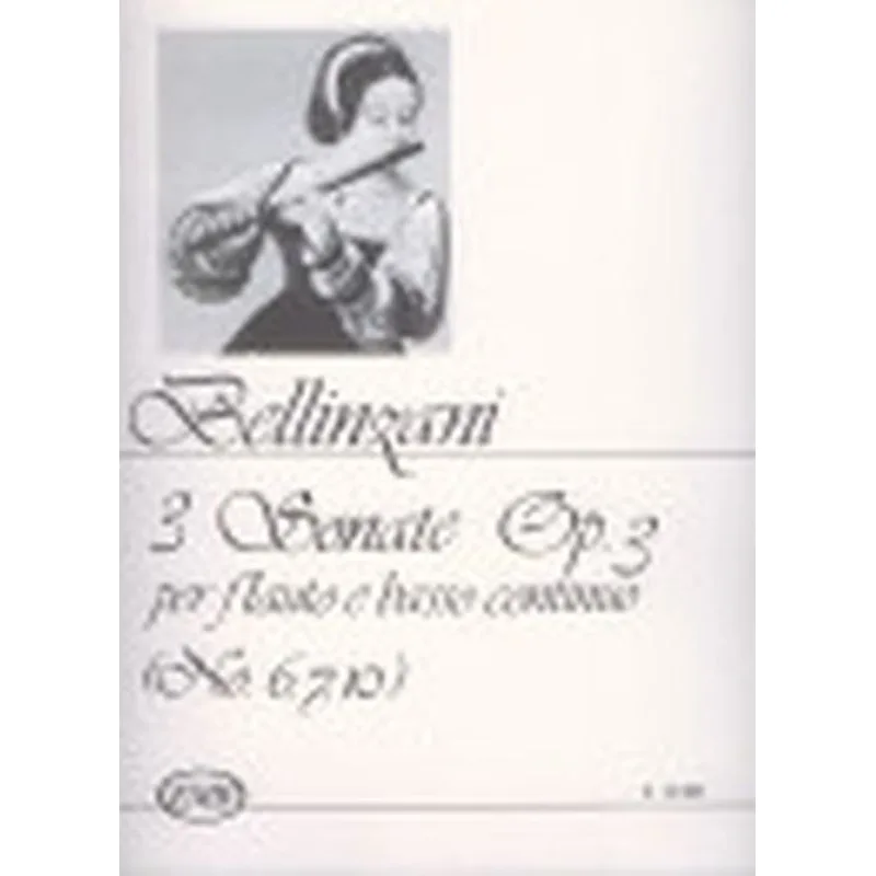 Editio Musica Budapest 3 Sonate op. 3, no. 6, 7, 10