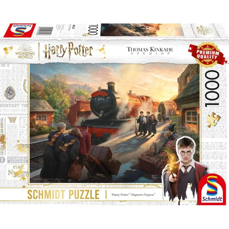 Puzzle Schmidt 1000 dielikov Harry Potter: Rokfortský expres