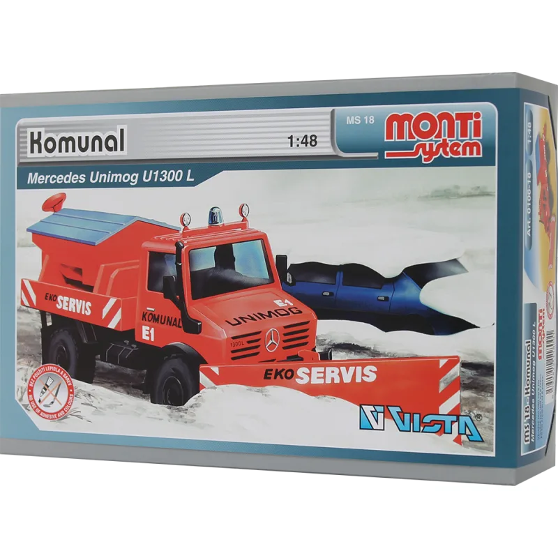 Beneš a Lát a.s. Monti System 18 Mercedes Unimog Communal 1:48