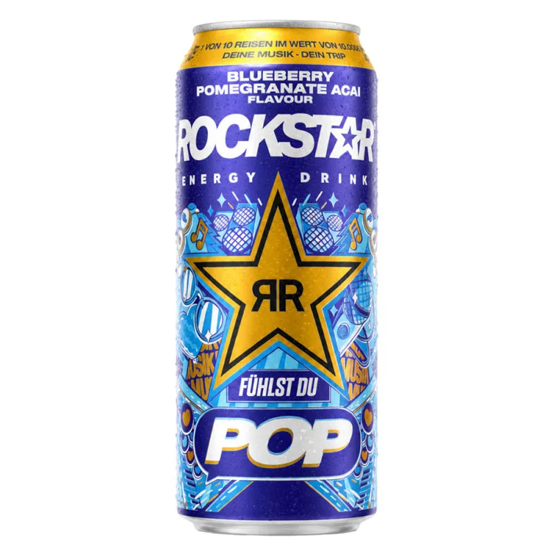 Rockstar Xdurance Blueberry "Fuhlst Du Pop" 500ml DE*