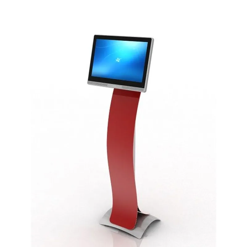 Stojan KIOSK pre Uniq PC 190, 130 cm, červený