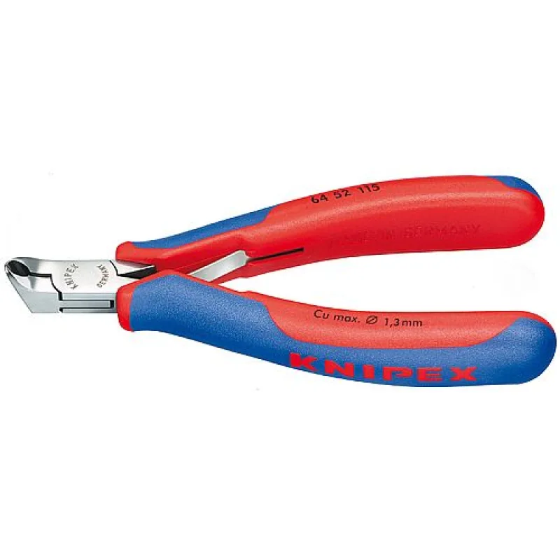 Štipacie kliešte čelné Knipex pre elektroniku 6452115